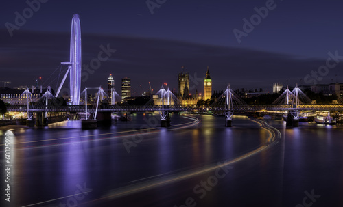 London at night #68825930