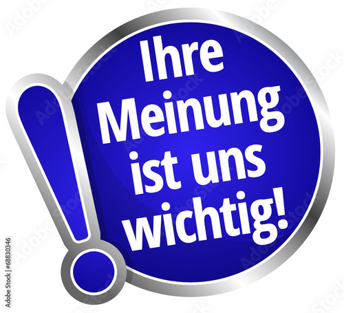 Ihre Meinung ist uns wichtig!