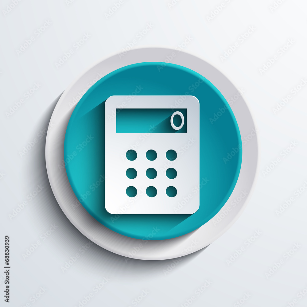 vector modern blue circle icon. Web element vector modern blue circle icon. Web element