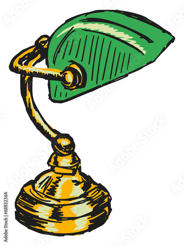 bankers lamp