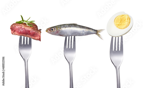 Proteinreiche Nahrung