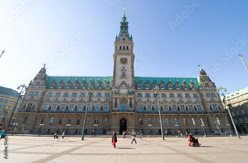 Hamburger Rathaus photo