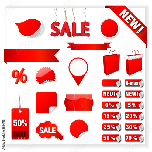 Red Sale Set