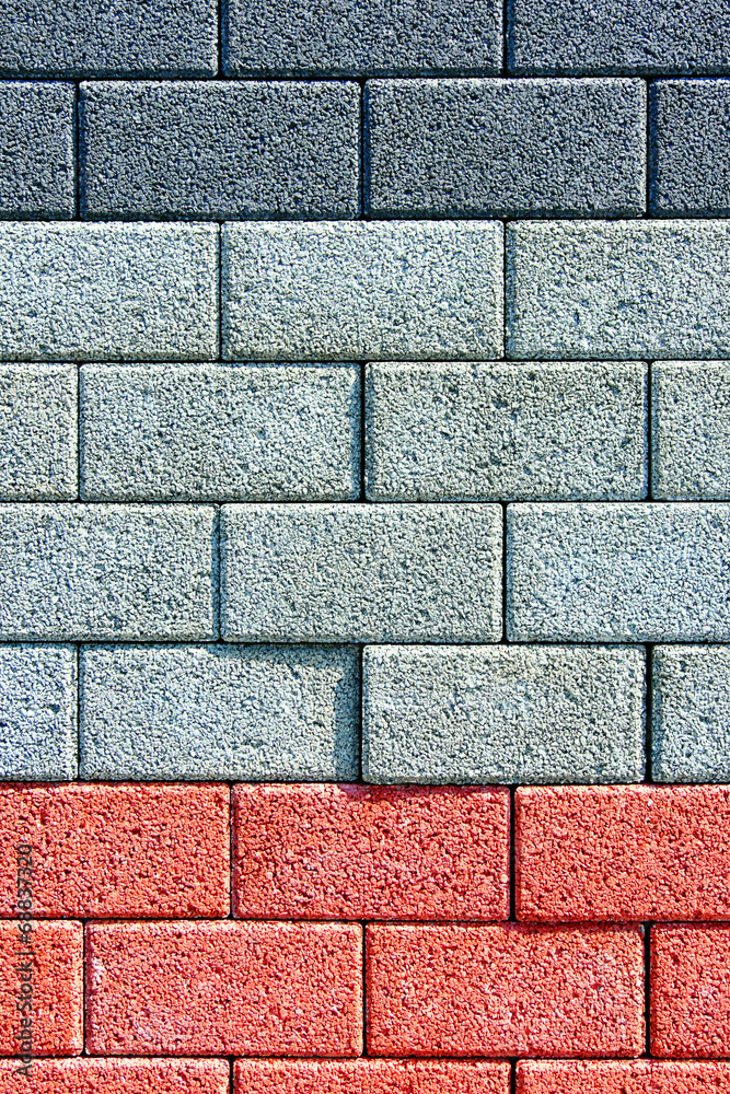 Obraz premium new brick wall