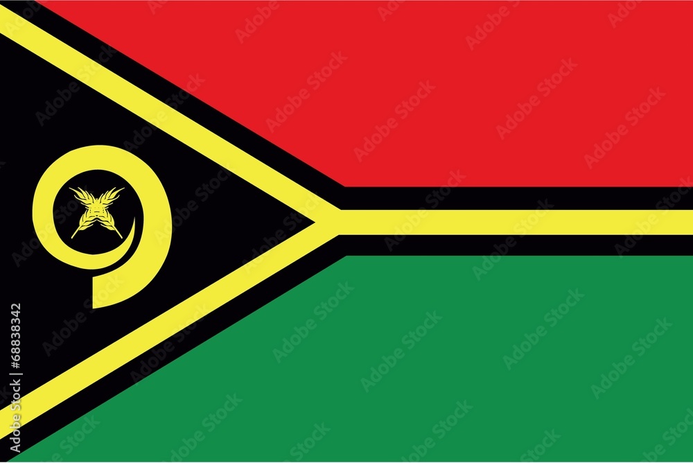 Ταπετσαρία Illustration of the flag of Vanuatu