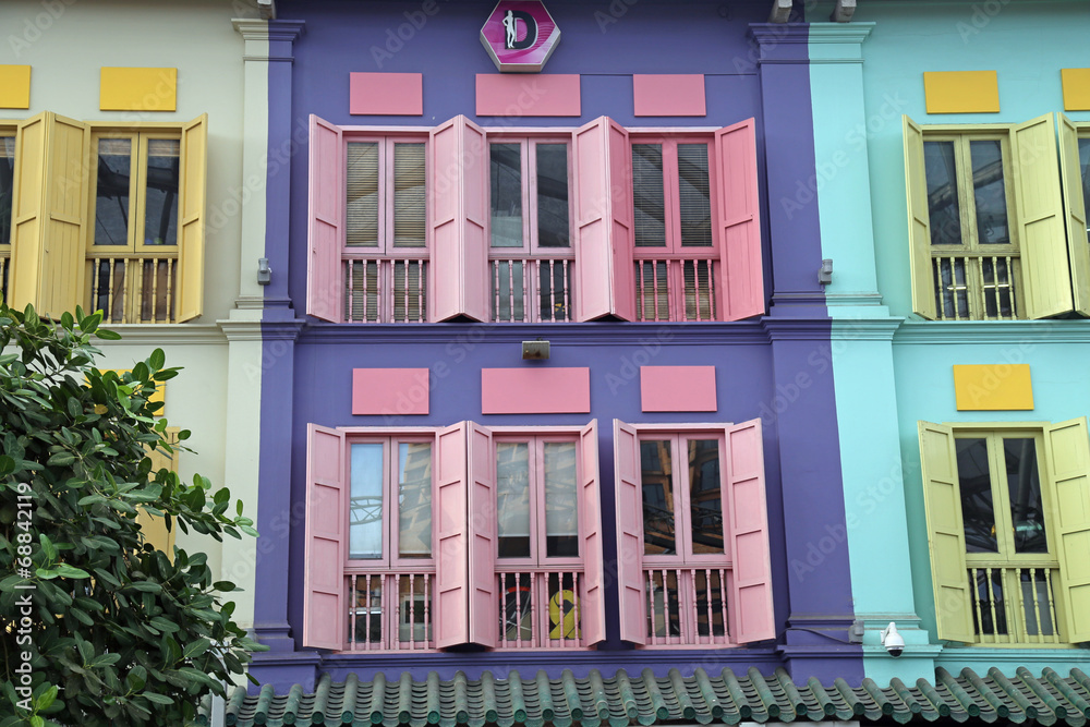 Colorful Windows and Shutters