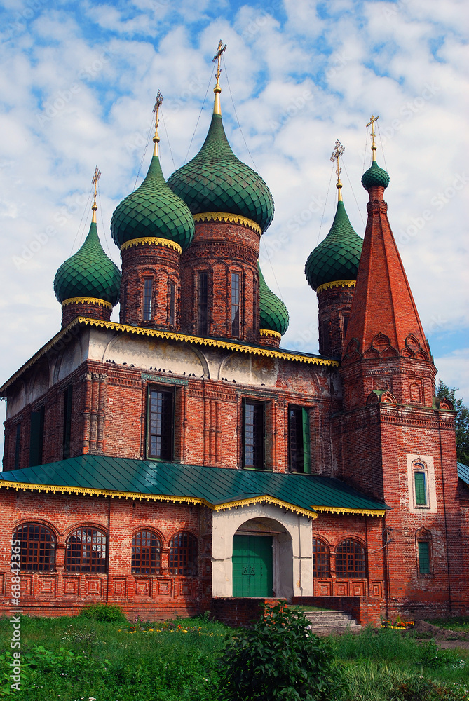 Church of Saint Nicolas in Yaroslavl, Russia.