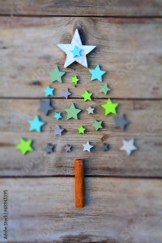 Weihnachtskarte - Tannenbaum