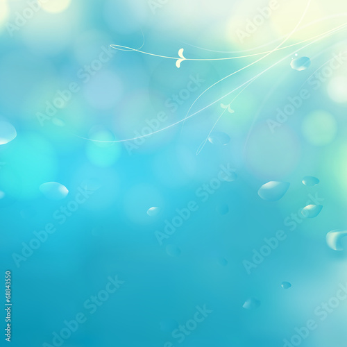 Blue lights background