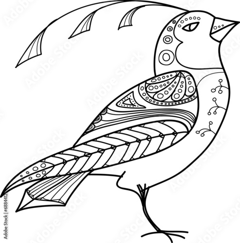 Magic Abstract Bird
