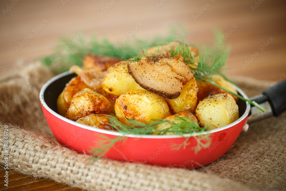 fried potatoes fried potatoes