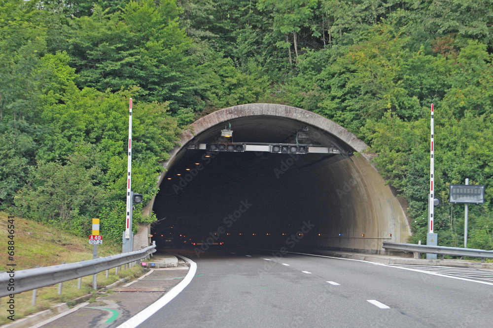 Fototapeta Tunnel , Savoie