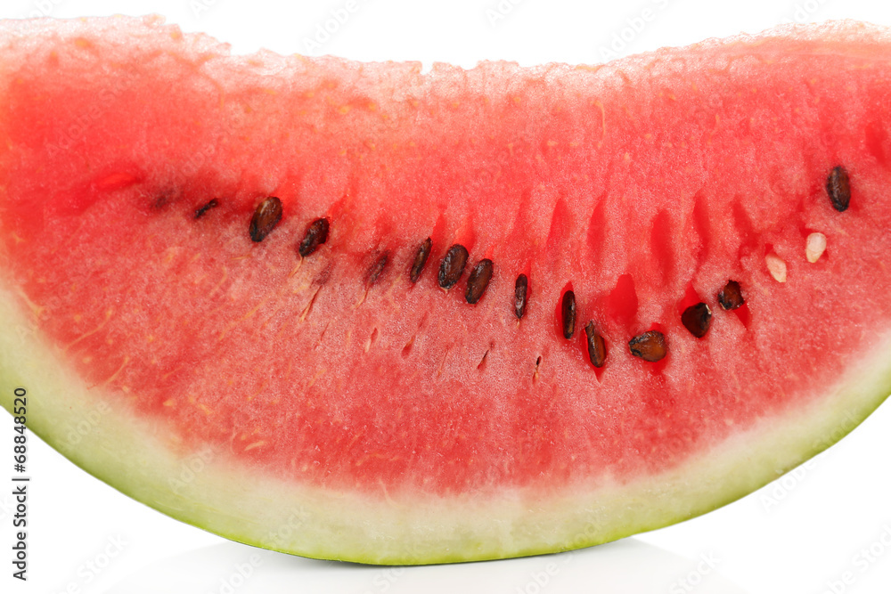 Fresh slice of watermelon, close up Fresh slice of watermelon, close up