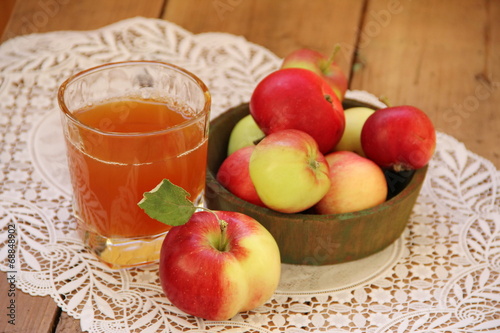 Apples and apple juice
