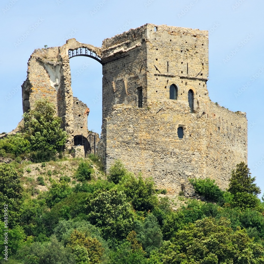 Zuccarello Burg - Zuccarello castle 02