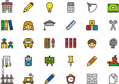 School icons