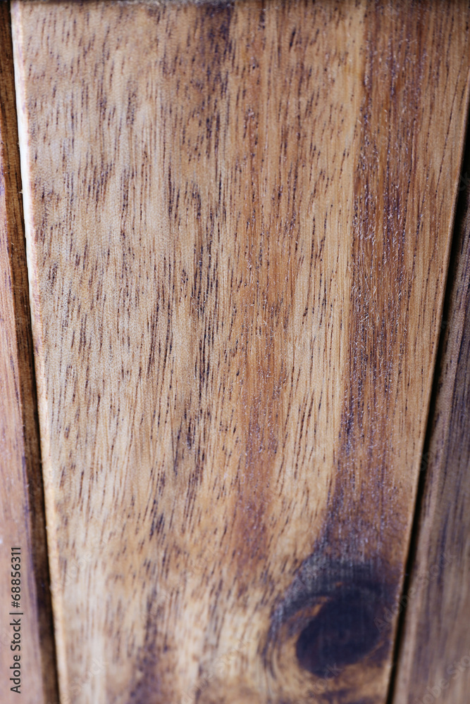 Fototapeta premium Big wooden basket closeup