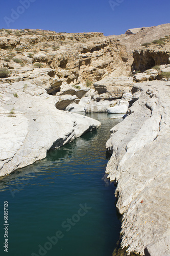 Moqul Cave in Wadi Bani Khalid, Oman 