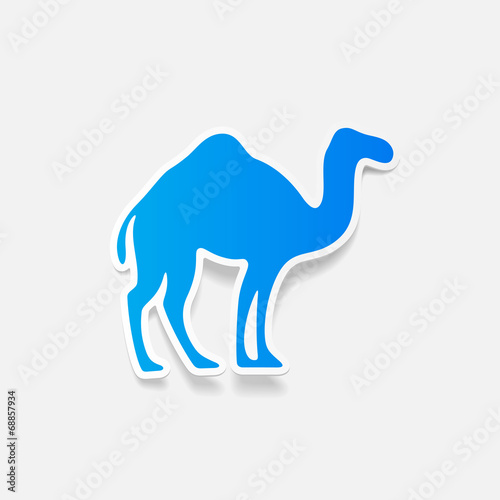 realistic design element: camel