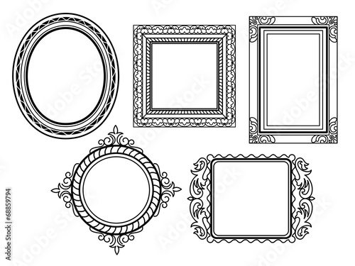 Elegant Ornate frames