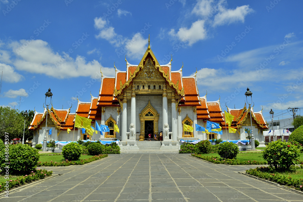 Wat Benchamabophit,The Marble Temple , Bangkok, Thailand Wat Benchamabophit,The Marble Temple , Bangkok, Thailand