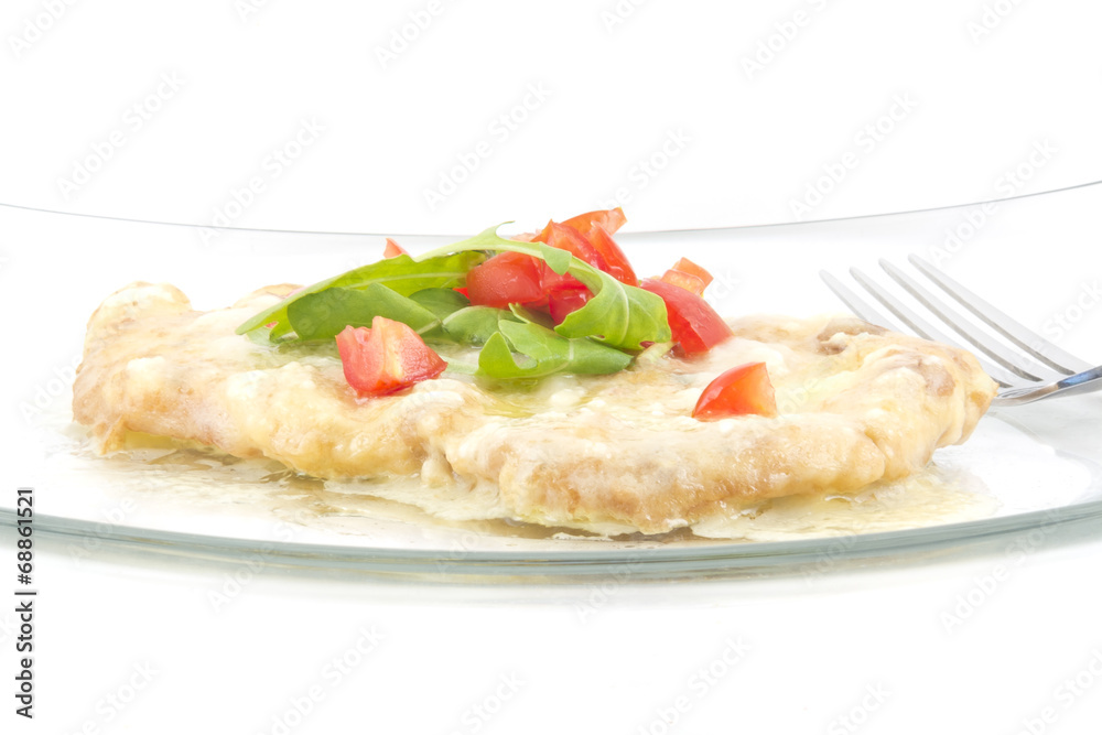 Schnitzel with Butter Sauce