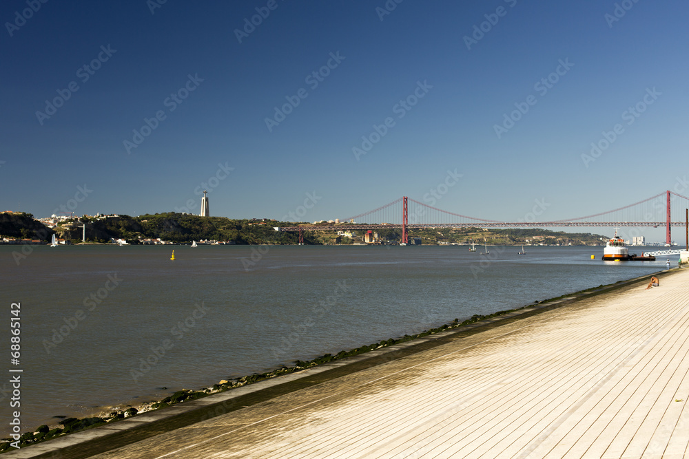 River Tagus in Lisbon