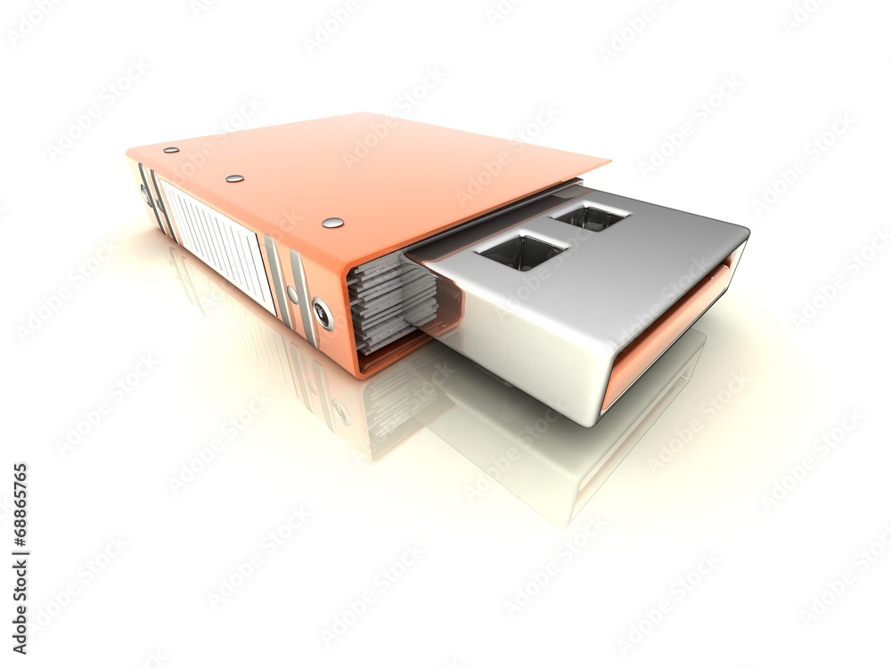 usb folder concept