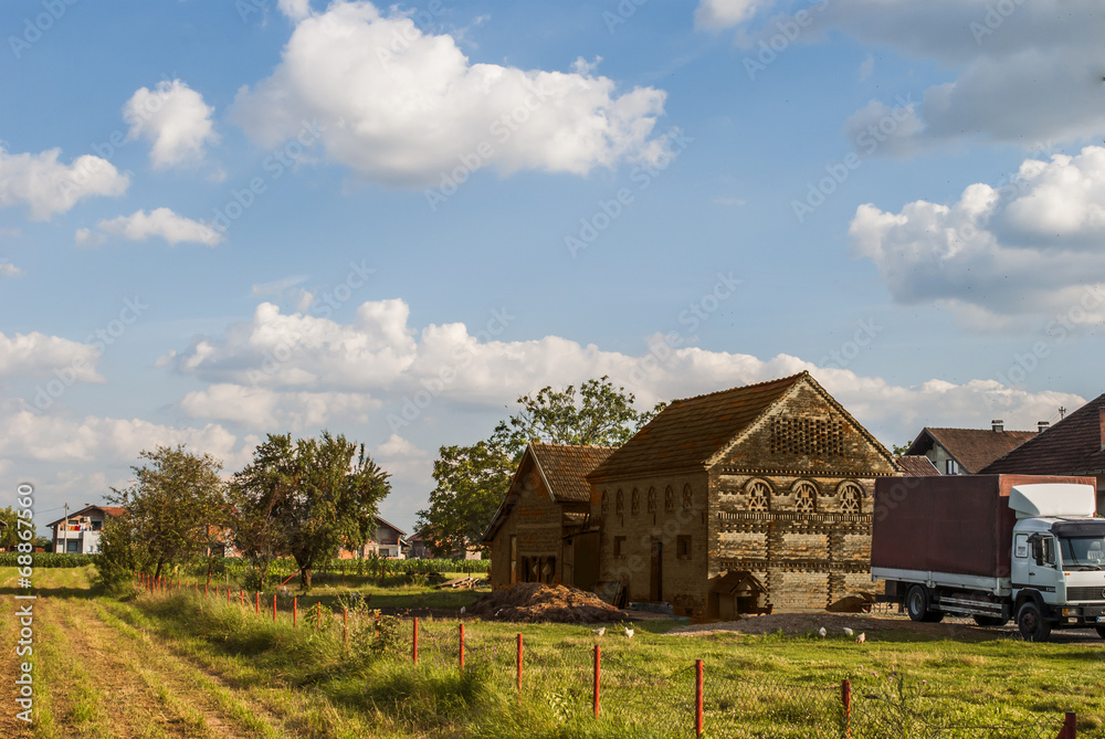 Countryside - Farm, House, Barn and Truck