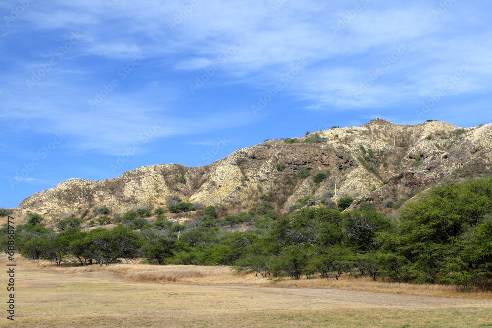 Diamond Head, Honolulu, Hawaii..