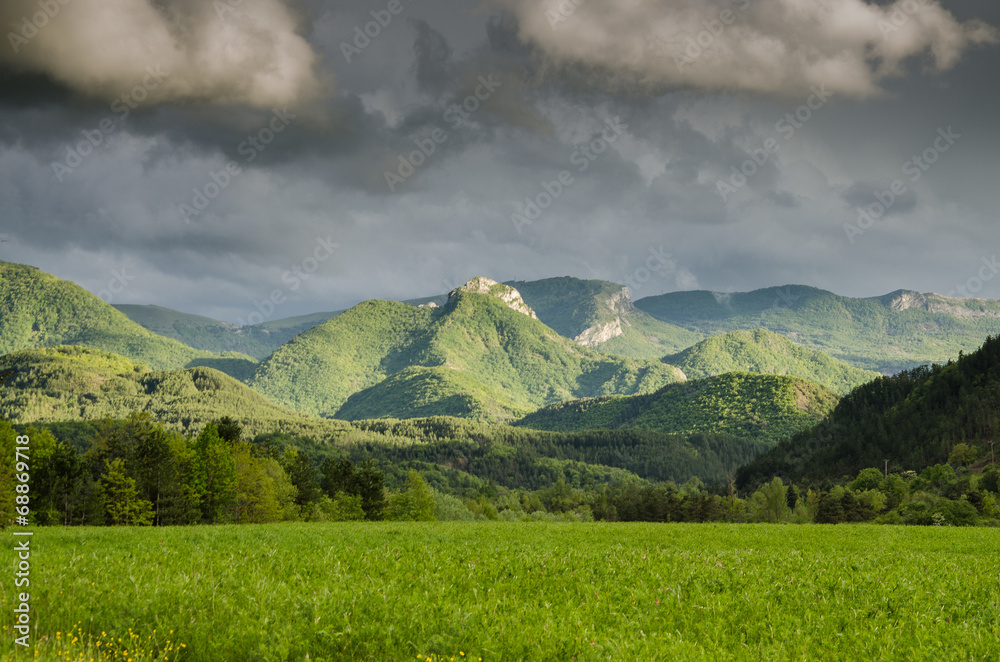 Obraz premium Haute Provence bei La Motte du Caire