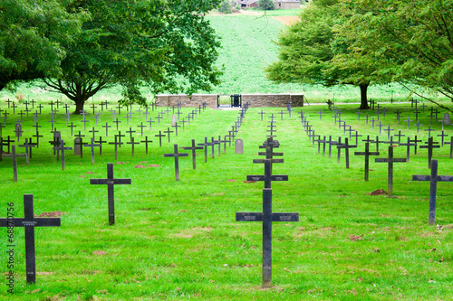 German cemetery of world war one in France photo