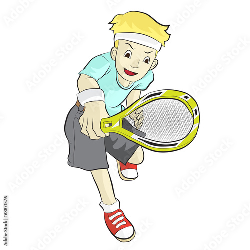 athlete tennis