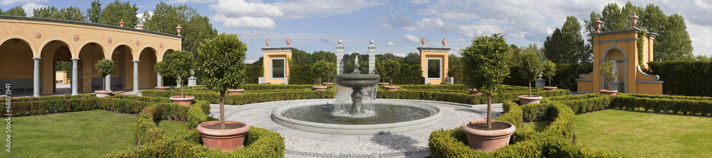 Fototapeta premium Italienischer Renaissancegarten