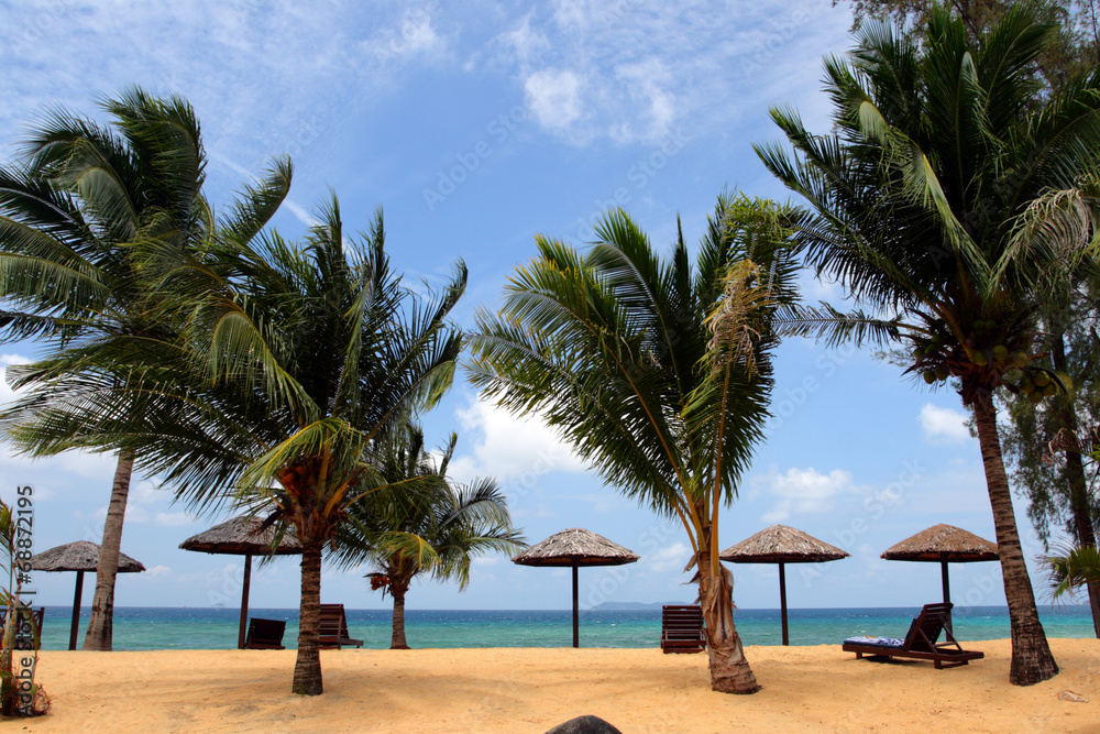 Obraz premium Tioman island, Malaysia ..