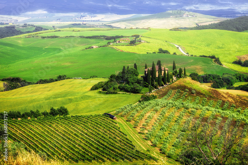 bella Italia series - breathtaking landscapes of Tuscany photo