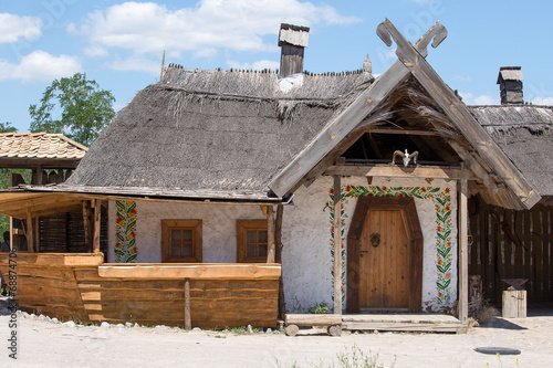 Wooden houses, Kiev, Ukraine #68874706
