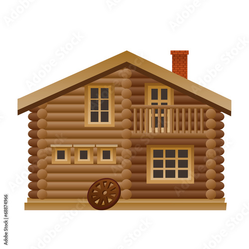 wooden house