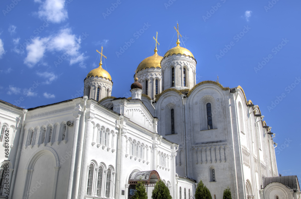 Assumption cathedral. Vladimir, Golden ring of Russia.