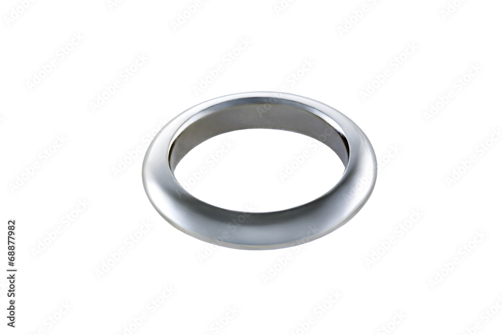Gold ring isolated on white background Gold ring isolated on white background