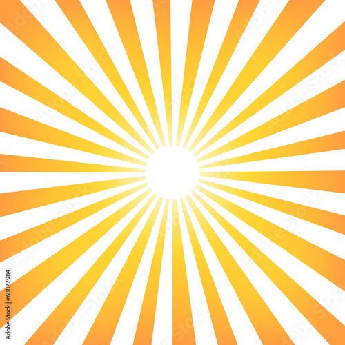 Sun Sunburst Pattern