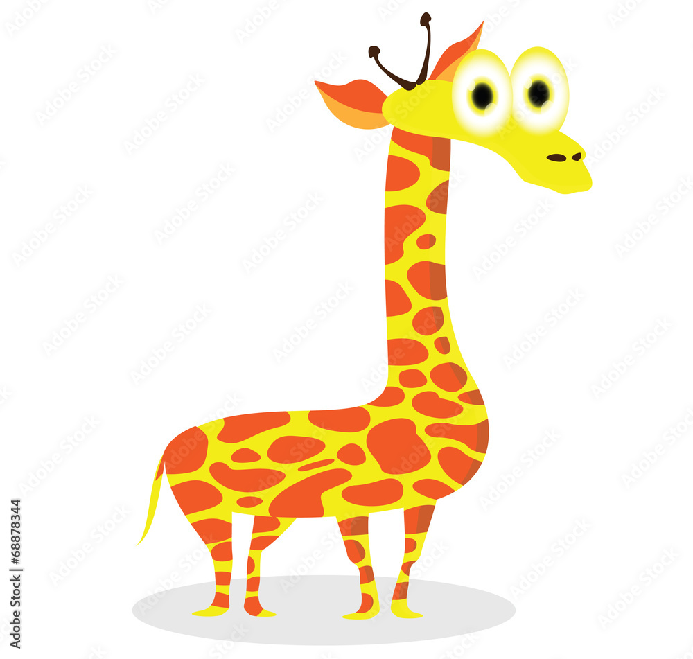 Obraz premium giraffe cartoon