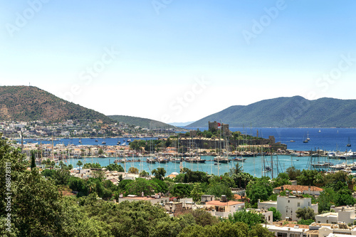 View of Bodrum in  summer day, Turkey © sola_sola