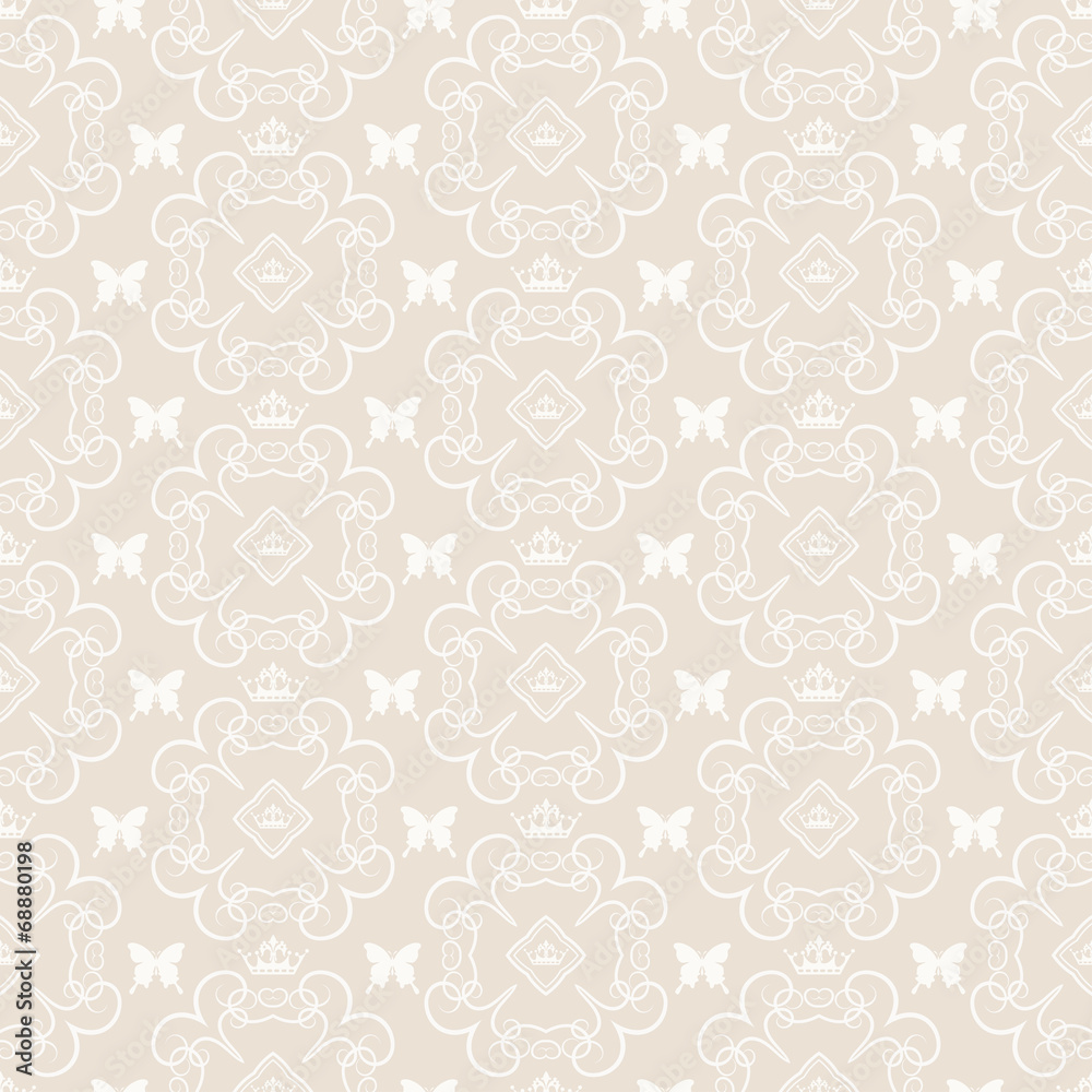 Vector damask seamless pattern Vector damask seamless pattern