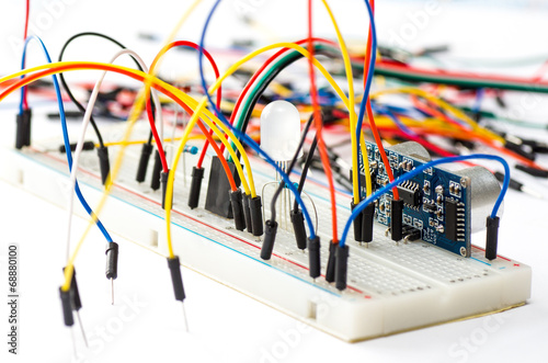 Billede på lærred Breadboard