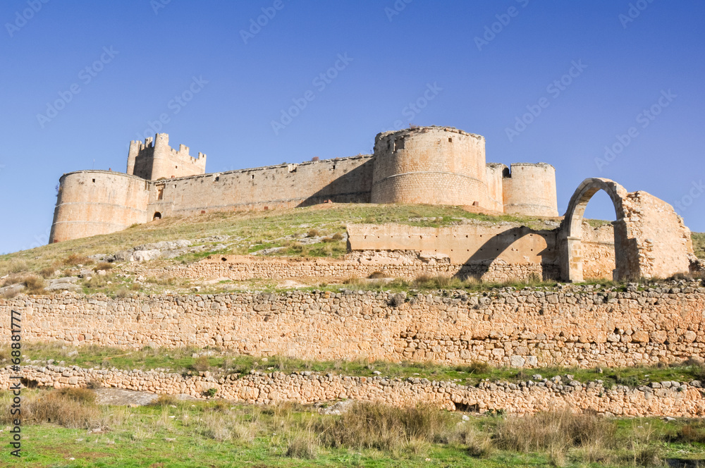 Castle of Berlanga de Duero, Soria, Castile-Leon (Spain)