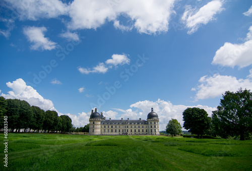 view of french castle chateau Valençay