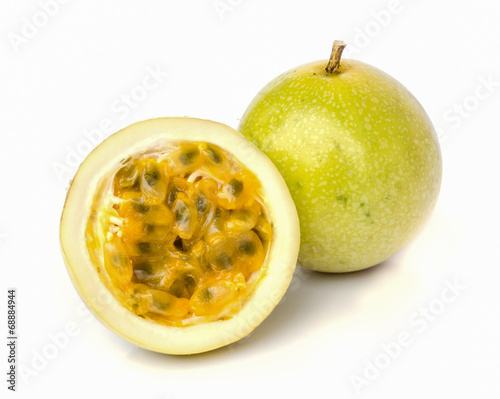 Ripe passion fruit