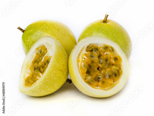 Ripe passion fruit