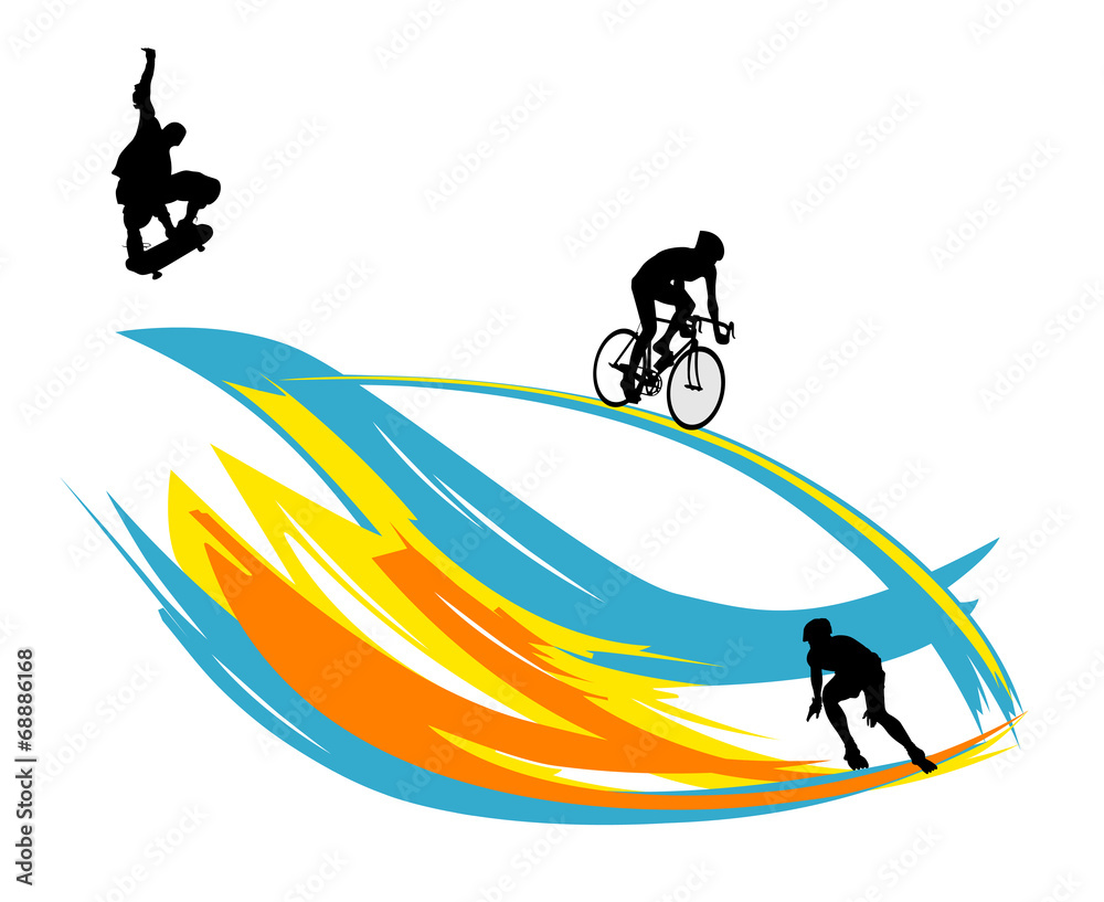 Fototapeta premium summer sports